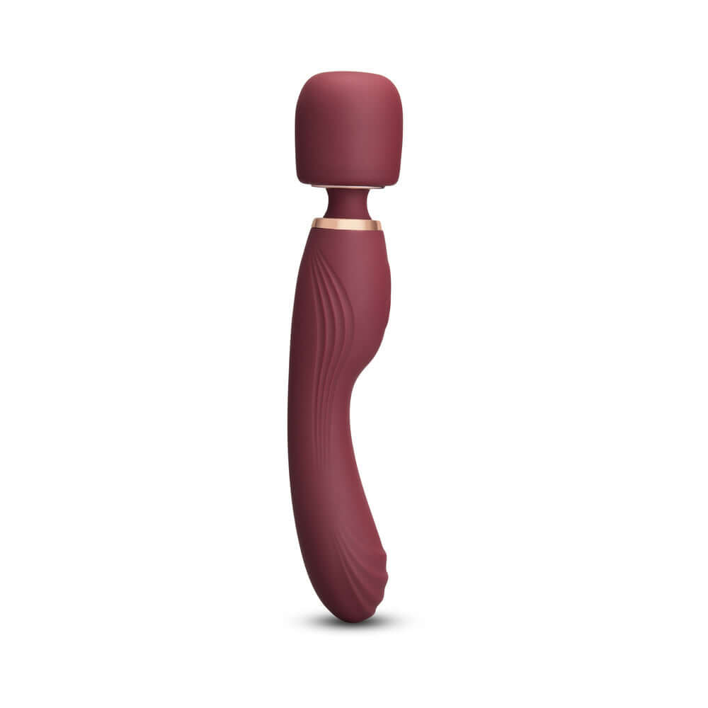 Le Wand Flat Top Fusion G Double-Ended Petite Wand Vibrator, compact design for targeted stimulation.