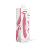 Le Wand Lick Double Ended Vibrator packaging showcasing its unique design and features.