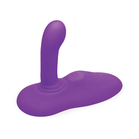 Cowgirl Rodeo Rider Thrusting Grinding Tapping Dildo Purple - innovative rideable sex machine for intense pleasure.