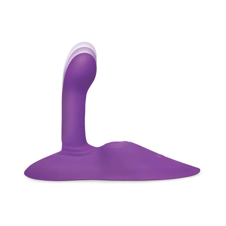 Cowgirl Rodeo Rider Thrusting Grinding Tapping Dildo Purple, a realistic purple dildo designed for intense pleasure.