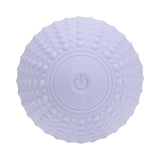 LoveLine ComfortPulse Silicone Massager Lavender in lavender color with textured surface for comfort and relaxation.