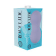 LoveLine ComfortPulse Duo Silicone Massager Lavender packaging showing soothing design and product branding.