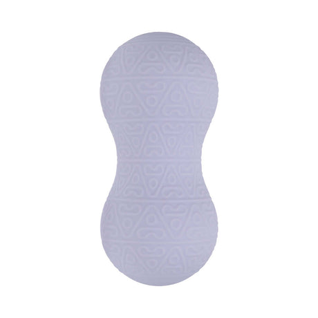 LoveLine ComfortPulse Duo Silicone Massager Lavender with unique dual-orb design for relaxation and muscle relief.