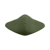 Gender X Pleasure Pad Rechargeable Grinding Pad and Stroker in olive green silicone design for hands-free pleasure