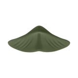 Gender X Pleasure Pad Rechargeable Grinding Pad and Stroker in olive green, designed for hands-free pleasure.
