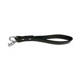 Rouge Fetish Play Vegan Leash Black, durable vegan faux leather leash with sturdy construction and classic appearance.