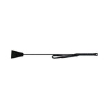 Rouge Fetish Play Vegan Riding Crop Black designed for precision impact and control in restraint and impact play.