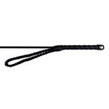 Rouge Fetish Play Vegan Riding Crop Black with a sturdy handle and flexible shaft for impact play.