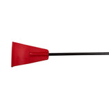 Rouge Fetish Play Vegan Riding Crop Red with a sleek red tip and a flexible black shaft for precise impact.