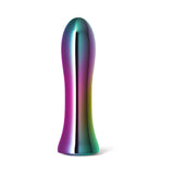 INYA Shimmer Metallic Vibrator Multicolor features a sleek design with vibrant metallic colors and smooth contours.
