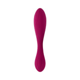 Evolved Cherry Pose Flexible Vibrator with Remote in vibrant pink, designed for customizable pleasure and full-body stimulation.