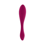 Evolved Cherry Pose Flexible Vibrator with Remote in vibrant pink color, designed for versatile pleasure and customizable experiences.