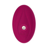 Evolved Cherry Pose Flexible Vibrator with Remote in vibrant cherry color, designed for customizable pleasure and full-body stimulation.