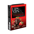 Sensuva Lips and Nips Pleasure Kit Chocolate Strawberry packaging with chocolate-covered strawberries, enticing design.