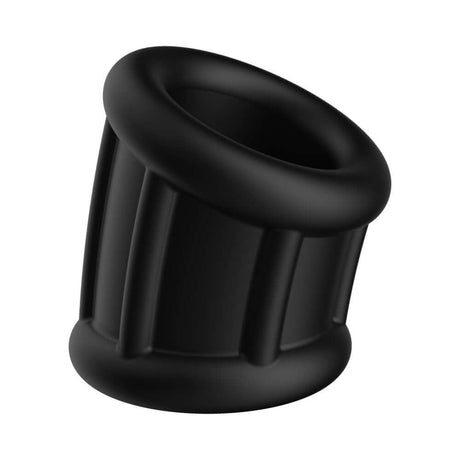 Forto F-95 Tubular Ball Stretcher Black designed for comfortable stretching and enhanced sensation.