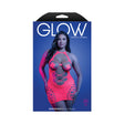 Fantasy Lingerie Glow Halter Dress Pasties Queen Size