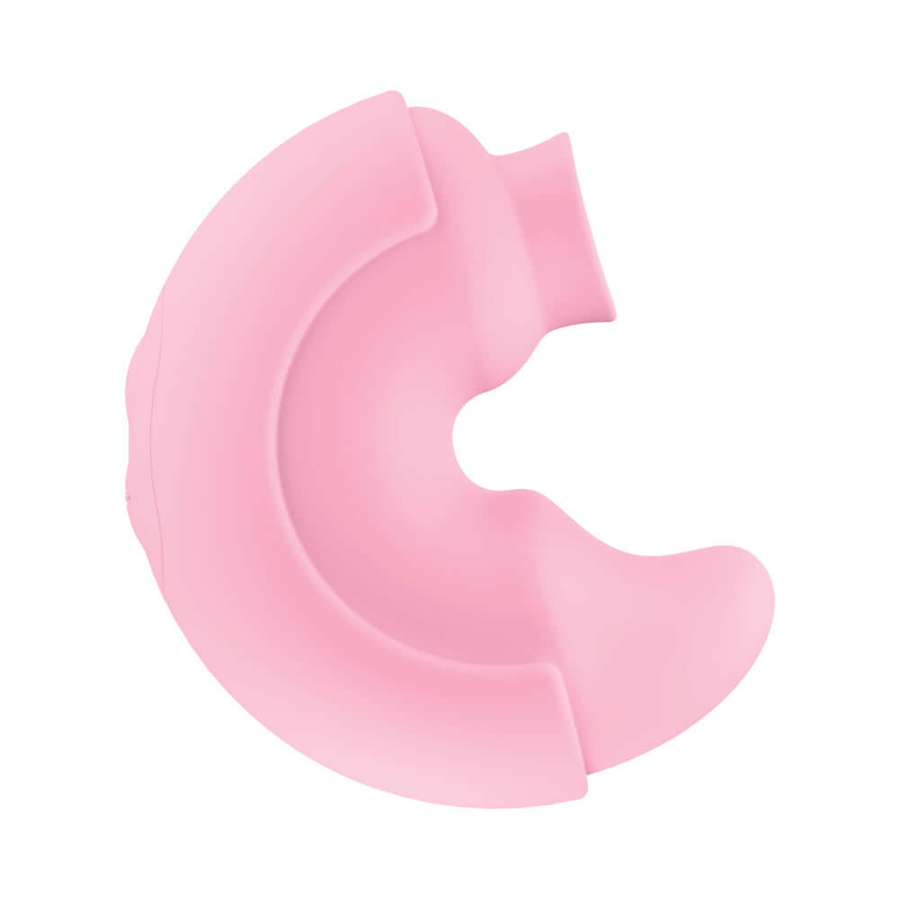 Play With Me Pout & Play Vibrator Pink - sleek, dual-ended vibrator disguised as a beauty case with mirror.
