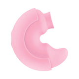 Play With Me Pout & Play Vibrator Pink - sleek, dual-ended vibrator disguised as a beauty case with mirror.