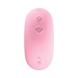 Play With Me Pout & Play Vibrator Pink, compact dual-ended vibrator in pink with control buttons.