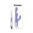 Playboy Nubbin Rubbin Rechargeable Dual Stimulator Vibe Silicone Purple