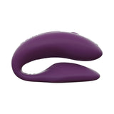 We-Vibe Chorus Couples Vibrator Purple side view showcasing its ergonomic design and sleek purple finish.