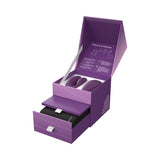 We-Vibe Chorus Couples Vibrator Purple packaging open with contents visible inside.