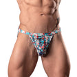 Male Power Your Lace Or Mine Jock Geometric L/XL