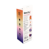 Adam and Eve Sunrise Dreams Realistic Dildo 9.5 inches packaging with features and product details.