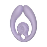 SVibe Snail GIZI Duo Couples Stimulator Lilac, designed for intimate pleasure with dual motors and responsive shape.