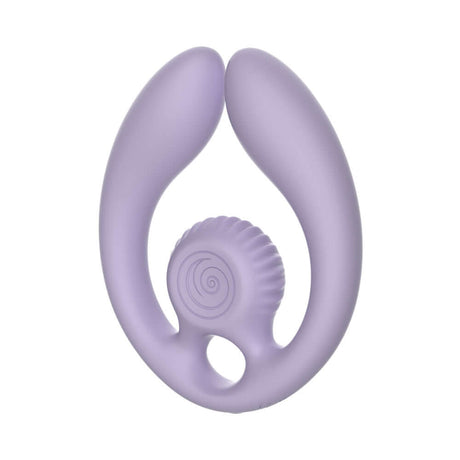 SVibe Snail GIZI Duo Couples Stimulator Lilac, designed for intimate pleasure with dual motors and responsive shape.