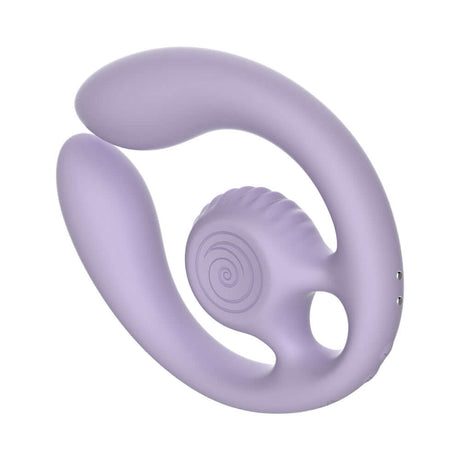 SVibe Snail GIZI Duo Couples Stimulator Lilac in a sleek, ergonomic design highlighting its premium material and dual stimulation features.