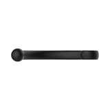 SVibe Snail AXI Spot Wand Granite Noir side view showcasing sleek black design and innovative shape for precision pleasure.