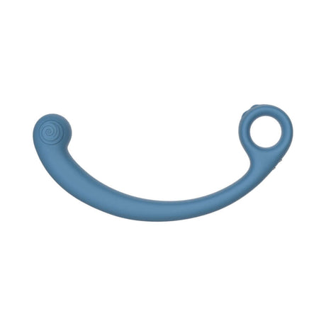 SVibe Snail AXI Spot Wand Blue Lagoon in blue with ergonomic design for precision pleasure.