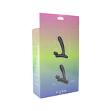 Spectrum Essentials Sweet Spot Silicone Slim Anal Vibe packaging with dimensions and design details.