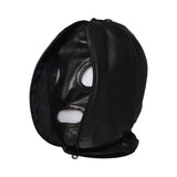 Prowler RED Leather Double Hood with Front Zipper made from genuine leather showcasing dual-layer design and front zipper.