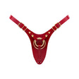 Strap-On-Me Leatherette Harness Fabulous One Size Red Glossy
