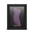 LELO SONA 3 Cruise Clitoral Stimulator Plum displayed in elegant packaging with sophisticated design.