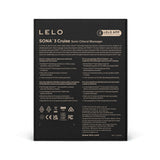 LELO SONA 3 Cruise Clitoral Stimulator Soft Pink product packaging with features and information.