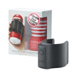 Tenga Cup Vibrator in packaging with a powerful black vibrator designed to enhance pleasure experience.