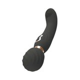 The Beat Dual Pleasure Wand Black for deep, rhythmic sensations and dual stimulation with versatile modes.