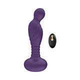 The Royale P-Spot Pleasure Purple prostate massager with smooth silicone design for comfortable stimulation.