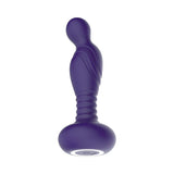 The Royale P-Spot Pleasure Purple prostate massager featuring smooth silicone design and ergonomic shape.