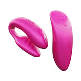 We-Vibe Chorus Couples Vibrator Cosmic Pink, a sleek and ergonomic couples toy designed for synchronized pleasure.