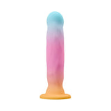 Avant Golden Dawn Artisan Dildo in vibrant pastel colors for G-spot and P-spot stimulation.