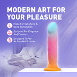 Avant Golden Dawn Artisan Dildo, modern art for your pleasure, designed for deep stimulation and comfort.
