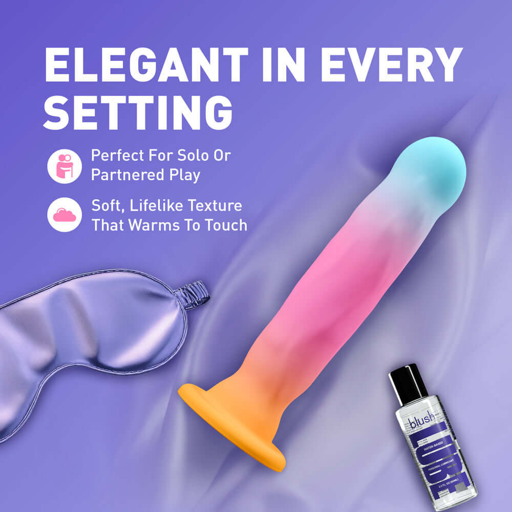 Avant Golden Dawn Artisan Dildo with soft, lifelike texture perfect for solo or partnered play.