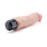 Au Naturel Big Easy Vibrating Dildo Beige featuring realistic design and powerful vibration.