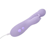 Adam and Eve Violet Vixen G-Spot Rabbit Vibe in lavender color with dual-action and easy controls.