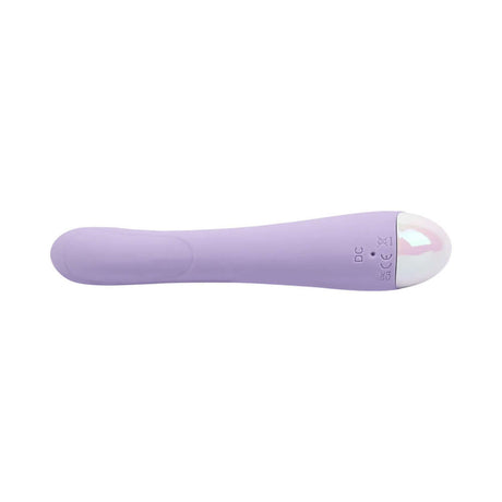 Adam and Eve Waving Wabbit Oscillating Rabbit Vibe in soft purple silicone with a shiny tip.