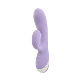 Adam and Eve Bunny Blow Up Rabbit Vibe in purple, featuring inflatable head and body-safe silicone design.